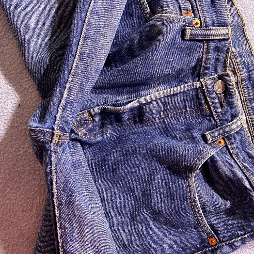 LEVI'S 501 1990sJeans vintage’s GAREFORBURIPLANET size W33L30 - Picture 14 of 17